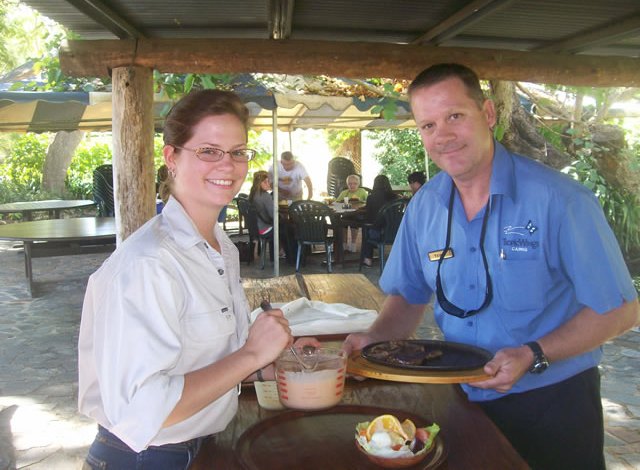 Enjoy a juicy steak, fresh salad and homemade sauces on our Homestead tour