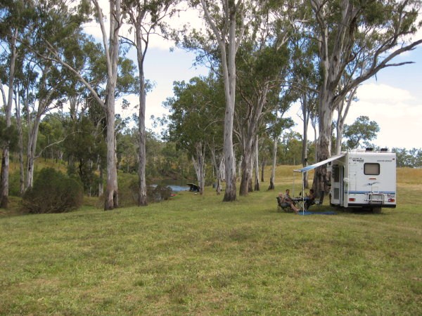 Some of our campsites are large enough for multiple caravans