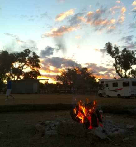 Enjoy an evening by the campfire